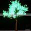 Unique 5m RGB ginkgo leaf Large projection led tree