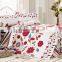 3D 100% polyester fabric printing home textile bedsheet fabric of china