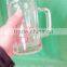 425 ml glass water cups with handle