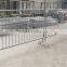 outdoor event City road portable steel crowd control barrier