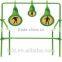 Outdoor game steel reset shooting spinner for practic fun