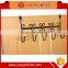 Heavy Duty 5 Heads Over The Door Hooks Rack Hanger