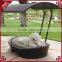 Latest Design Patio Pet Furniture All Weather Wicker Luxury Dog Bed