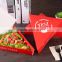 Surprised personalized recyclable cheap triangle pizza box