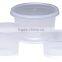 310ml IML PP Plastic Clear Fruit Bowl, Clear Bowl for Soup/Fruit