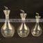 subliform clear glass oil bottle
