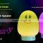 New products mini speaker sensor day night light switch bluetooth speaker with led light