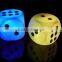 plastic led flashlight night light toys,dice shaped pvc led night light toys,Waterproof Plastic LED Baby Kids light Toy