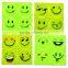 Cute Smile Face Reflector Decal funny Emoticons Stickers