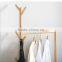 solid wooden coat hanger wooden hat hanger