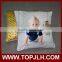 2017 hot wholesale sublimation logo printed pillow covers