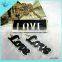 Acrylic laser cutting words and acrylic advertising words cutting