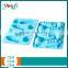 DIY Silicone Rubber Warship Shape Cake Mold Bakery Equipment