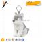 Stuffed promotional animal custom keychain toy cheap mini plush keychain