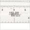 9inch Military Protractor,half moon military protractor,military map protractor#KMP-3