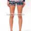 new style wholesale lady custom print booty shorts OEM service