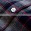 Bospoke Autumn Middle School Uniform Plaid Flannel Shirt