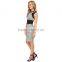 casual slim fit ladies clothes dress fashion with leather