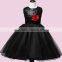 Beauty Princess One Piece Baby Girl Flower Dress Girl Party Dress Birthday Kids Children Frocks Dress Sleevless