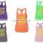 Multies Colors Ladies Burnout Racerback Tank Top Workout Tank Tops and Tees Stringer Gym Tank Top Wholesale