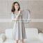 2017 Summer New Design Hidden Breast Feeding Maternity Nursing Dress Mother and Baby Set Maternal Clothing
