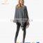 Women Fashion Wool Knitted Poncho Hand Knitted Poncho