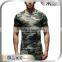 Exercise Equipment Fitness Apparel Men OEM Clothing Sublimation Camouflage Fabric T-shirt Men's Clothing