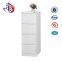 Hide metal handle design storage filing cabinets with 4 drawers