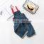 S17656A Classic spring autumn children's jeans overalls