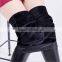 EY0063L Wholesale Leather Stretch Pants Sexy Woman Elastic PU Legging