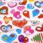 Children puffy sticker ,multicolor decoration stikcer bubble DIY sticker for education