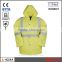 EN20471 oxford 3M parka jacket with reflector high visibility clothing