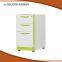 laboratory and library used stainless steel 3 drawer filing cabinet