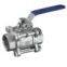 1 Piece/ 2 Pieces Body Threaded Ends Ball Valve