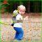 high quality cute cartoon plush animal walking wings backpack with hauling cable