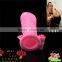 Soft Silicone Crystal Penis Sleeve Dildo Enlarge Vibrating Sex Delay Condom