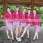 Fashion Colorful Air Hostess Flight Attendant Corporate Suits Stewardess Uniform Fabric