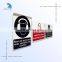 High Quality Customized Warning Self Adhesive Label