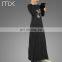 2016 Popular Women Gender And Middle East Ethnic Region Abaya Islamic Clothing With Paillette Butterfly Fleeces