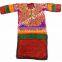 Gypsy tribal dress Banjara tunic -embroidered ethnic- Indian boho cotton Tunic-Afghani Kuchi with shisha mirrors Tunic