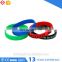 Silicone material custom silicone bracelet