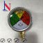 63mm Colourful Dial Stainless Steel Bottom Connection Pressure Gauge