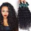 Brown 18 Inches Brazilian Curly Thick Human Hair Cuticle Virgin Russian 