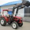 50hp 4x4 wheel drive garden tractor with front loader