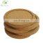 hot sale thick wood  cork coasters rounded for drink bulk square