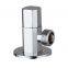Universal hot and cold quick opening angle valve for all copper triangle valve in toilet