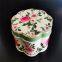Flower Pattern Candy Chocolate & Coffee Silk-screen Printing Screw Top Tins