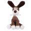 Pet plush corn stuffed squeaky donkey toy bite-resistant for dog molar chewing