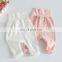 New Wholesale Baby pants high waist protect baby belly trousers 0-6 months baby pant