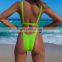 2019 sexy bikini swimsuit women's bodysuit push high waist swimsuit high help beachwear four color Monokini swimming